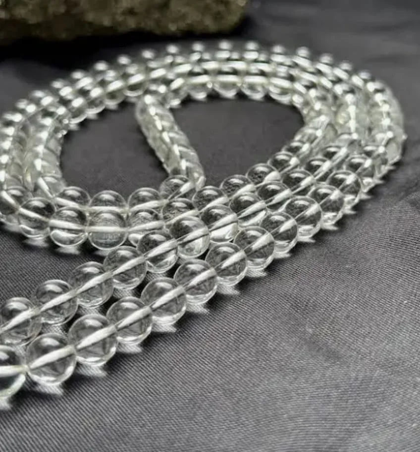 Clear Quartz Mala