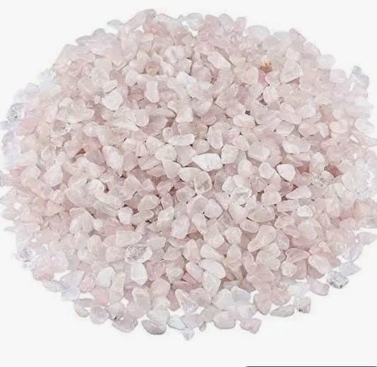 Rose Quartz Chip (100 gm)