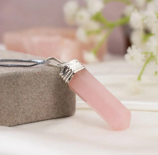 Rose Quartz Pendent